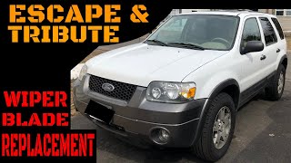 Match Highlights Ford Escape/Mazda Tribute Wiper Blade Replacement Video