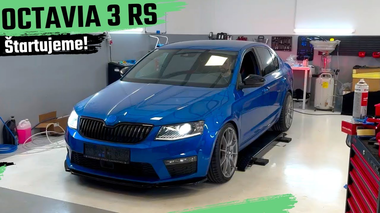 Skoda Octavia RS #8 Prvé štartovanie - Boostmania.sk - YouTube