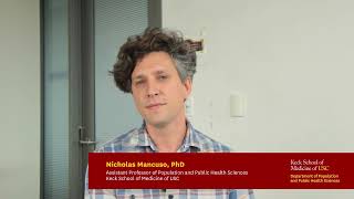 Meet our Faculty: Nicholas Mancuso, PhD