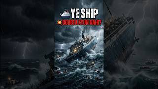 🚢 Ye Ship Doobta Kyun Nahi? 😱 | Ship Stability Secret Explained 🔥#shorts #ocean