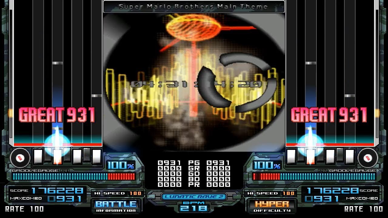 [BMS] Super Mario Brothers Main Theme / siromaru YouTube