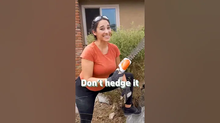 Hand-prune your shrubs!