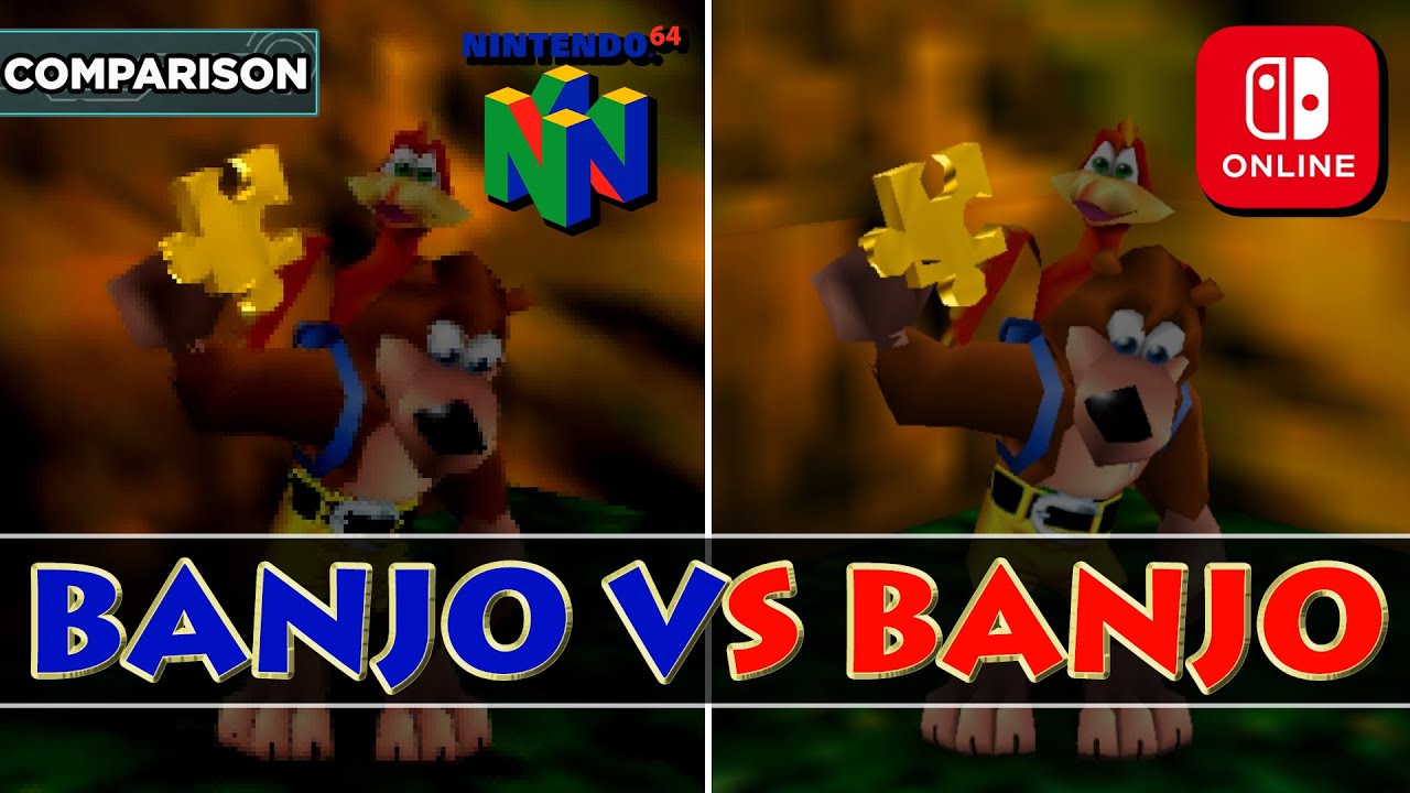 Which Banjo-Kazooie Is Better?!  N64 vs Switch Comparison 