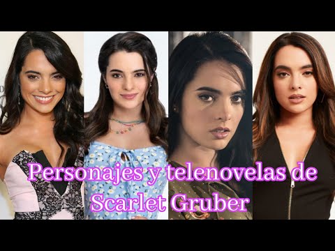 Top 6 Personajes y telenovelas de Scarlet Gruber ♥️ - TvyNovelas