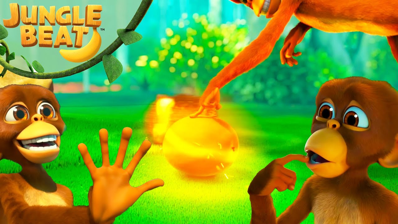 Munki Creates THE SUN! | Jungle Beat: Munki & Trunk | Kids Cartoon 2025