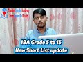 interview / Short List / Update IBA BPS 5 TO 15 interview /Short List / Viral update #iba #job  