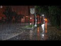 비오는 밤 수면을 위한 폭우와 불면증 개선, 완벽한 빗소리 ASMR 백색소음