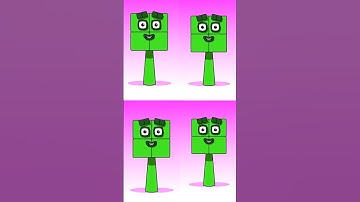 Sprunki OC Four Numberblocks Phase 2 #sprunki #sprunkioc #numberblocks #incredibox #numbers