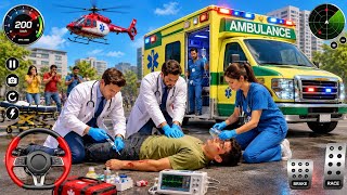 Ambulance City Rescue Simulator 3D Game 911 Us Emergency Ambulance - New Version For Android screenshot 5