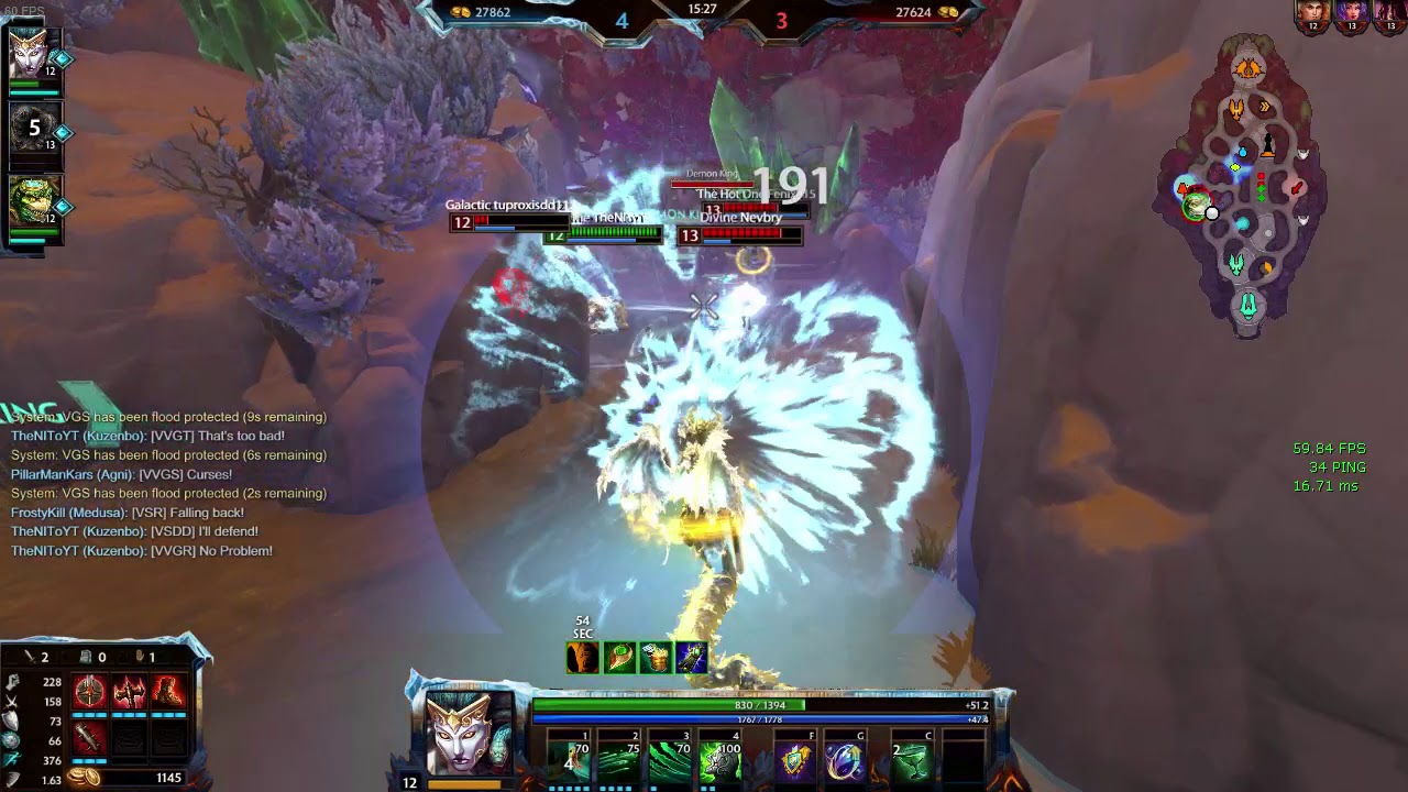 SMITE® 2020.06.13 - Ranked Joust 3v3 Medusa Clip (Duo Queue with PillarManKars)