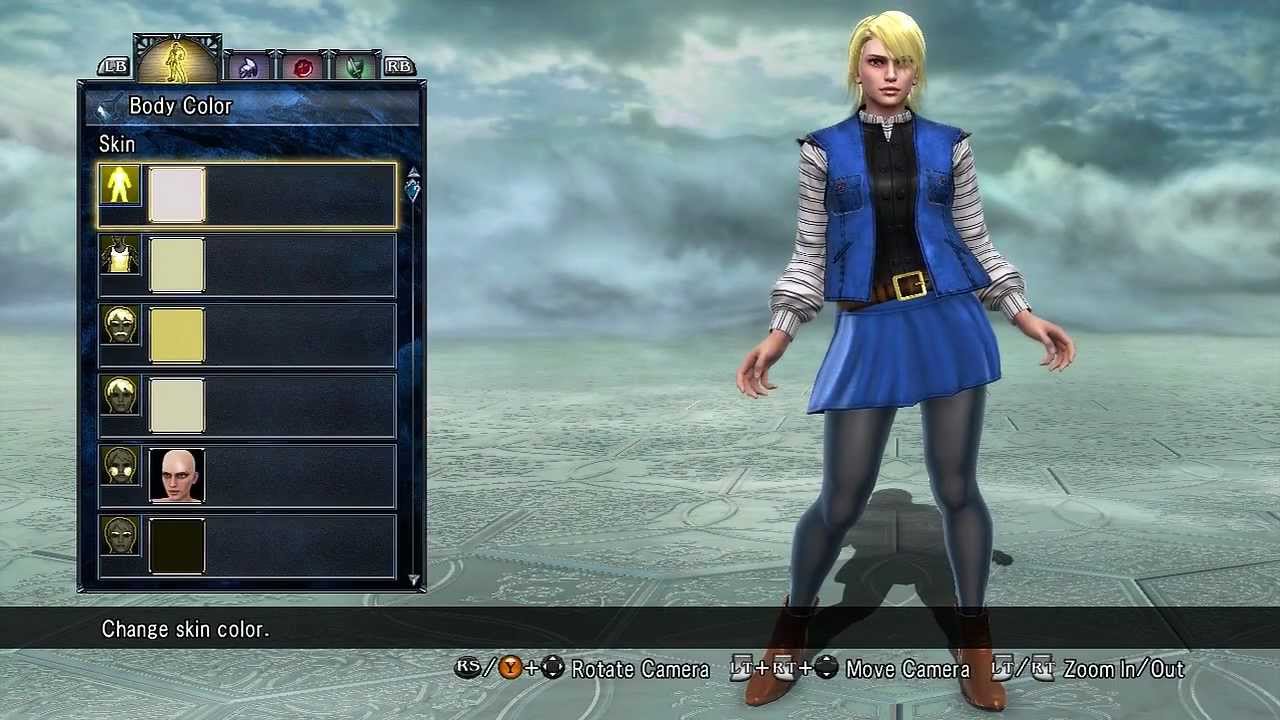 Soul Calibur V CaS - Android 18 (Dragonball Z) - YouTube