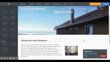 Simplicité de gérer son contenu avec Weebly