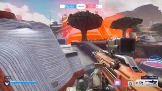Second game of Swat in Splitgate2