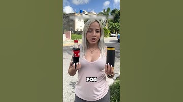 Magic Trick with Coca-Cola Bottle😱 (@kathyplaceres_96) #shorts