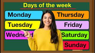 Days of the week pronunciation 🇬🇧 | Learn how to pronounce the days of the week in British English