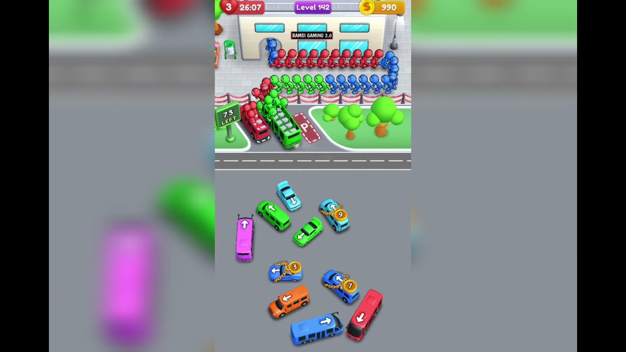 Crowd Express Level 142 Game Walkthrough Solution || Crowd Express