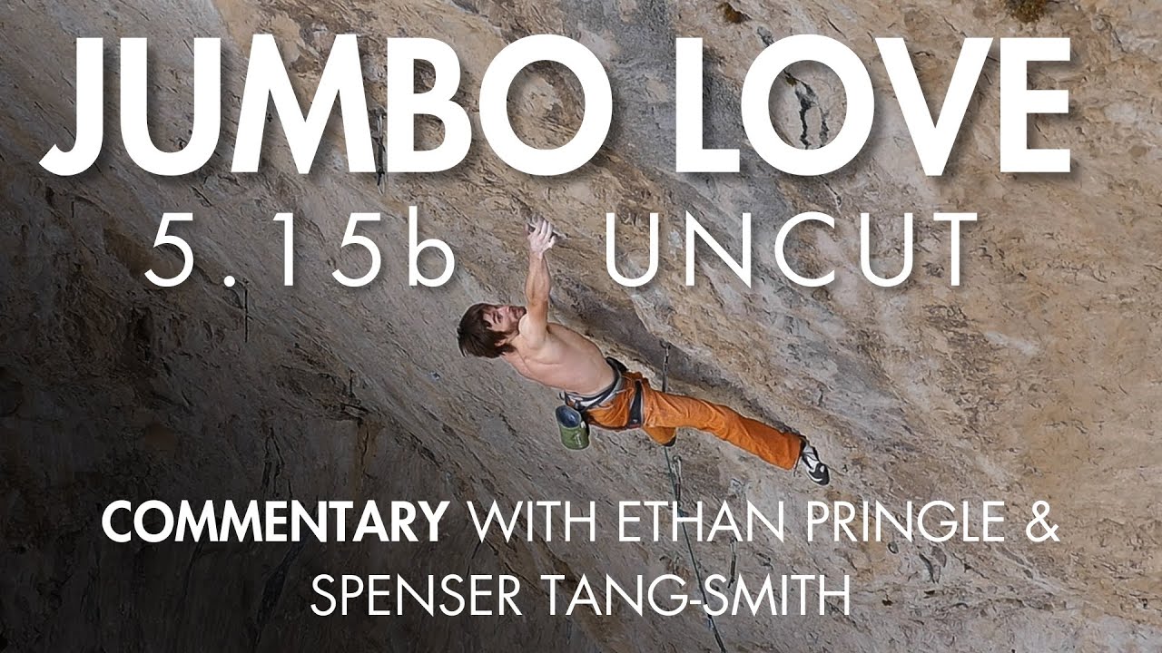 Ethan Pringle sends Jumbo Love 5.15b (with original commentary)