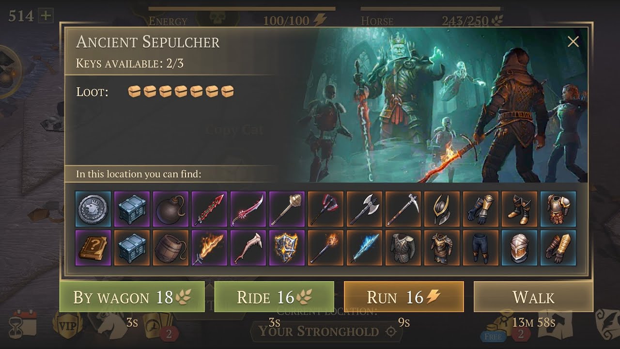 Legendary Ancient Sepulcher Full Fast Run Showcase Gameplay