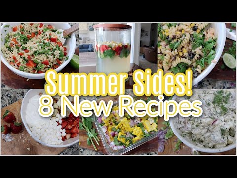 8 Refreshing Recipes! Great For Spring, Summer, BBQ, Breakfast, Lunch, or Dinner Fall or Winter Even