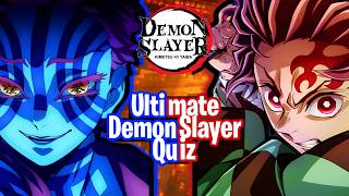 99% FAIL This Demon Slayer Quiz - Can You Survive? (👀 Challenge Accepted?🔥)