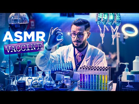 The Tingle Doctor prepares the Vaccine 💉ASMR ROLEPLAY