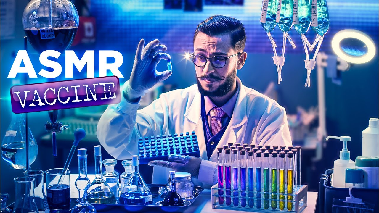 The Tingle Doctor prepares the Vaccine 💉ASMR ROLEPLAY