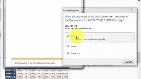 Accessing transcripts of Show-Me videos in LabConnection 3.0