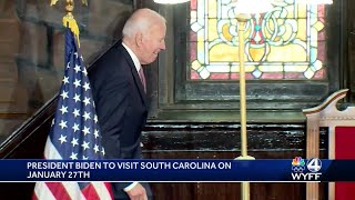 Biden to visit South Carolina later this month Biden to visit South Carolina later this month