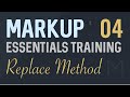 Replace Content - Markup: HTML Templating System