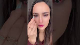 Contact Stuck in Eyes  #shorts #contact #contactlenses