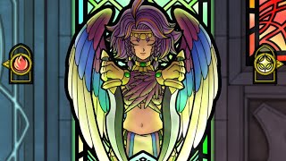 【ＤＱタクト(高凸向け)】指揮者の神殿「バギ_物理･体技」Lv13(Lv12共通)　6ターンでクリア（能力開放度100）　守備デバフとメラ耐性ダウンの運要素あり。