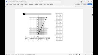 SAT Math Practice Test 10 Module 2 College Board 2025-2026