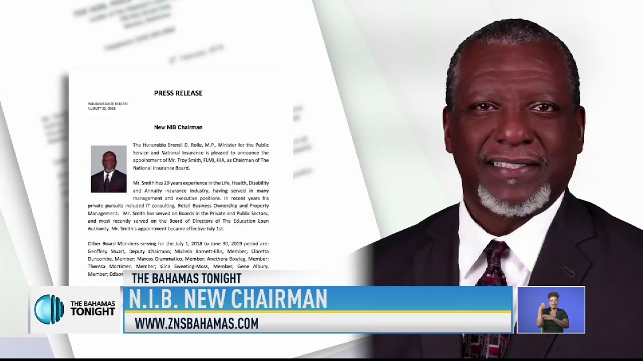 NEW N.I.B CHAIRMAN APPOINTED - YouTube