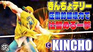 【スト6】きんちょテリー 圧倒的破壊力で仕留める一撃 きんちょ (テリー) 【SF6】