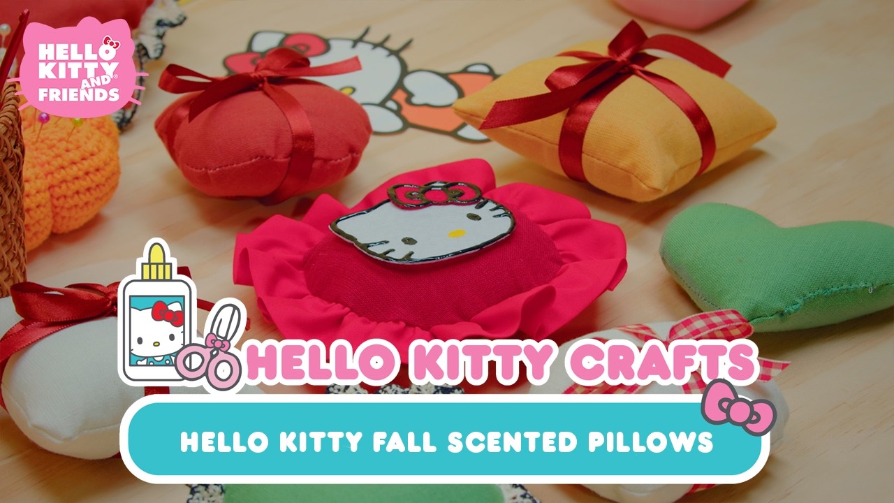 Hello Kitty Fall Scented Pillow | Hello Kitty DIY