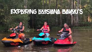 Seadoo Spark Jet ski Bayou Adventure