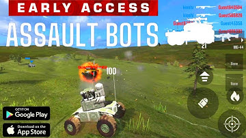 Assault Bots Gameplay - Android/IOS