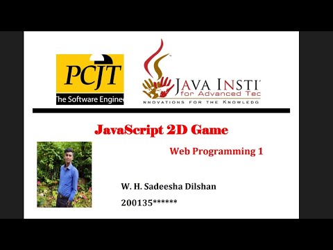 Java institute| Selection Program | 2D Game| 2023| W. H. Sadeesha Dilshan