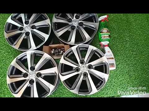 Video Mâm đúc 14inch theo xe Toyota Vios dành cho phiên bản... - youtube