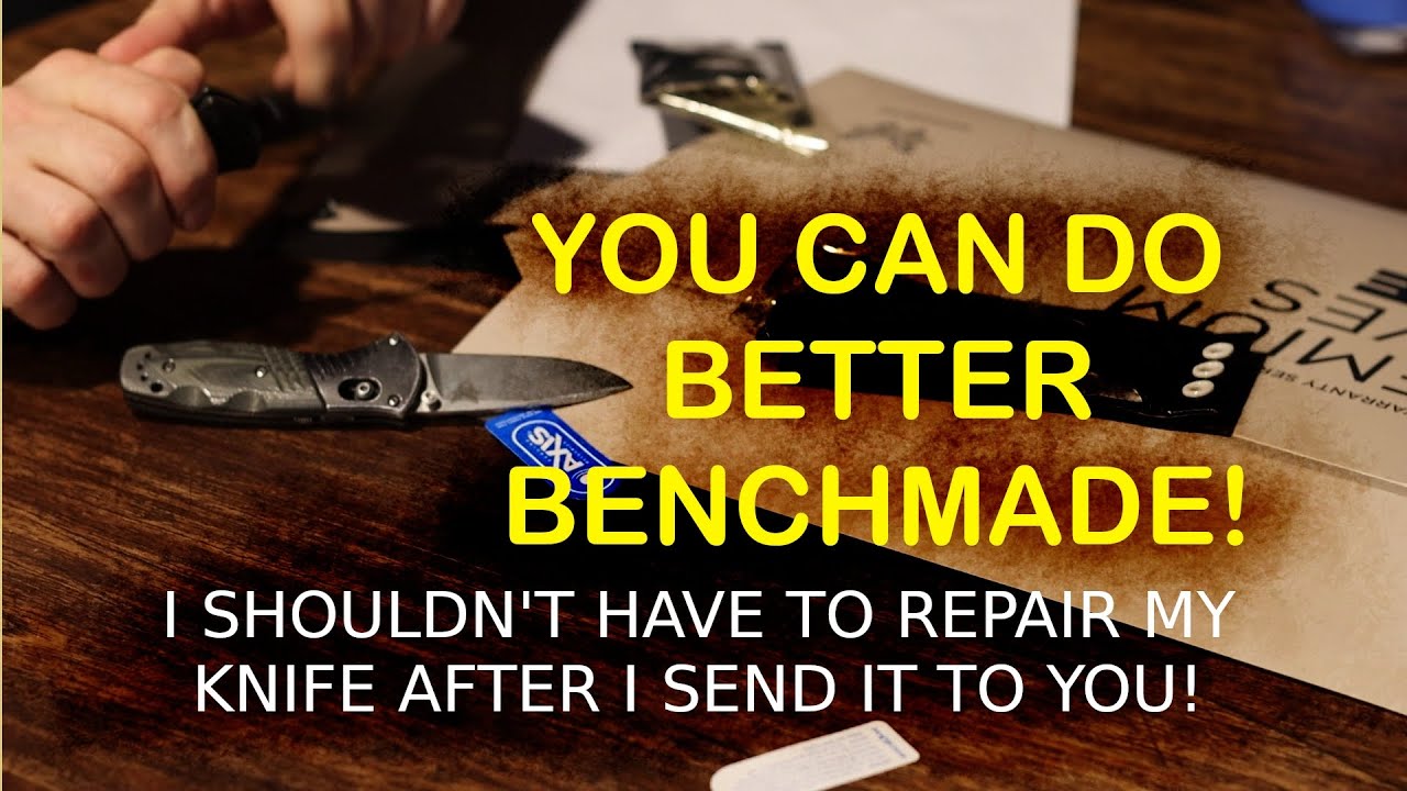Lifesharp Benchmade Benchmade's LifeSharp Service Leaves Me Repairing My Knife, Again ...