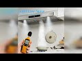 Review: 36 inch Under Cabinet Range Hood 1200 CFM with 4-Speed Gesture Sensing &amp; Touch Control...