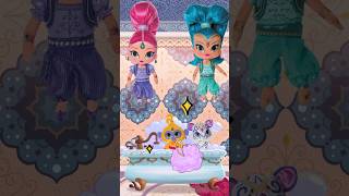 Shimmer And Shine Give Their Pets A Bath