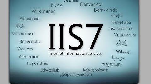 Installing IIS 7 on Windows Server 2008 or Windows Server