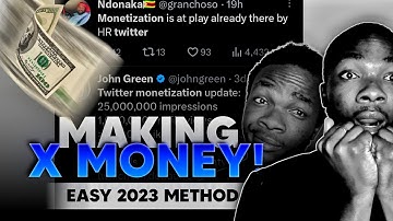 How To Get Enough Twitter X Impressions To Qualify For Monetization!