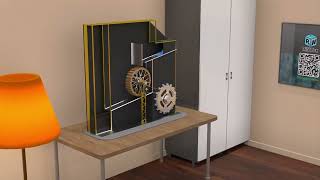 Particle wheel - Blender 3.4.1 Particles simulation | Molecular Script