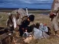 Рыбалка запрудой и острогой - захват - 2 часть. Fishing in the dam and spear - capture(Inuit).