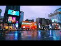 Exploring The Back Alleys Of Gangnam In The Rain | Seoul Travel Guide 4K HDR