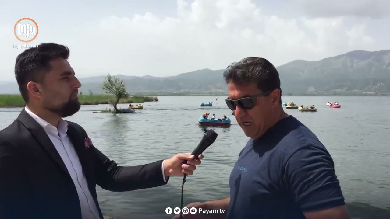 مەریوان.. هاووڵاتییەکی زۆر ڕۆژانە سەردانی دەریاچەى زرێبار دەکەن