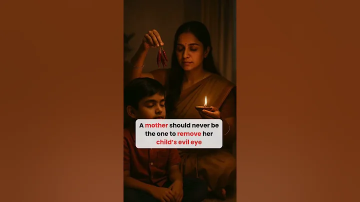 Did you know? A mother should never be the one to remove her child’s evil eye.  #shorts #evileye
