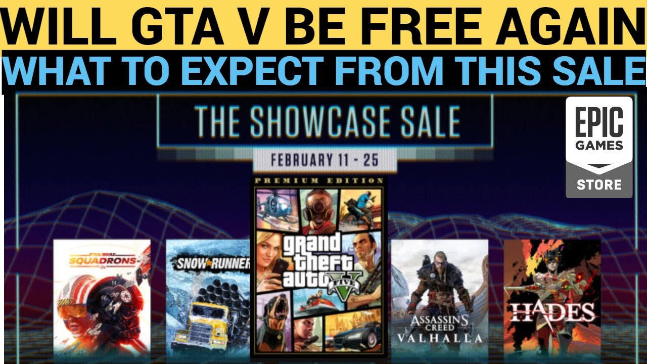 GTA V Could Be Free This Week on The Epic Games Store